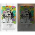 thumbnail image 2 of Caroline's Treasures LH9412CNL English Setter Easter Eggtravaganza Ceramic Night Light, 6x4x3", multicolor, 2 of 2