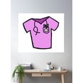 thumbnail image 2 of Scrubs Purple Poster Wall Art, Modern Wall Decor, 24x36 UNFRAMED, 2 of 3