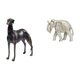 thumbnail image 1 of Estatua de perro de resina, figura de animal, decoración del hogar, centro de mesa, escultura de escritorio, figura para sala de estar, hotel, Navidad, 1 of 8
