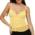 thumbnail image 1 of Top con tirantes finos y peplum para mujer - Camisola sin mangas, fluida y con espalda descubierta, 1 of 4