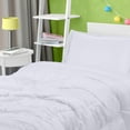 thumbnail image 3 of Juego de edredón Utopia Bedding para todas las estaciones, blanco, con 2 fundas de almohada, 3 of 8