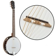 Ashthorpe 6-String Banjo with 24-Brackets and Mahogany Resonator