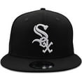 thumbnail image 3 of New Era 9Fifty Chicago White Sox Snapback Cap - Black/White, 3 of 3