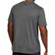 thumbnail image 2 of Under Armour - Camiseta Foundation de Manga Corta para Hombre (Carbón Medio Jaspeado, Grafito, Negro), 2 of 4