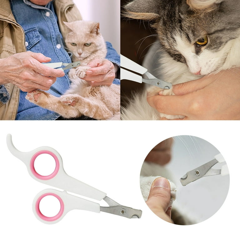 Human nail clippers for cats hot sale