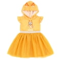 thumbnail image 1 of Vestido de cosplay Bluey Bingo para niñas pequeñas, malla, azul 2T, 1 of 7