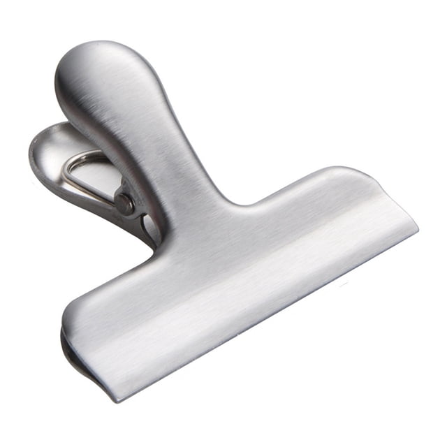 Agiferg Food Storage Stainless Steel Chip Bag Clips 3 inch width Durable