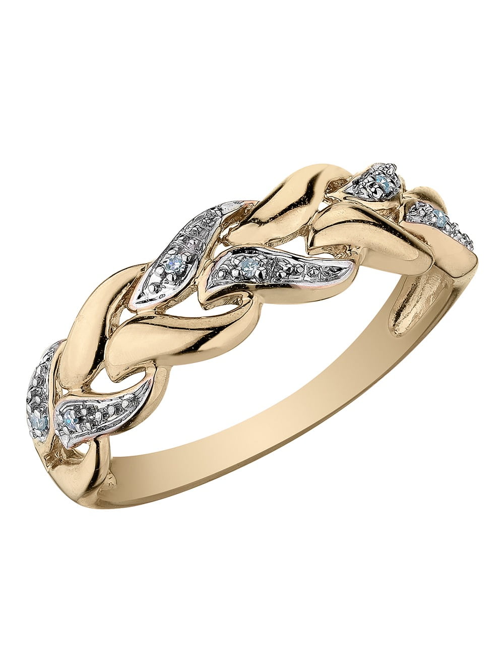 Gem And Harmony Diamond Ring  in 10K Yellow Gold  