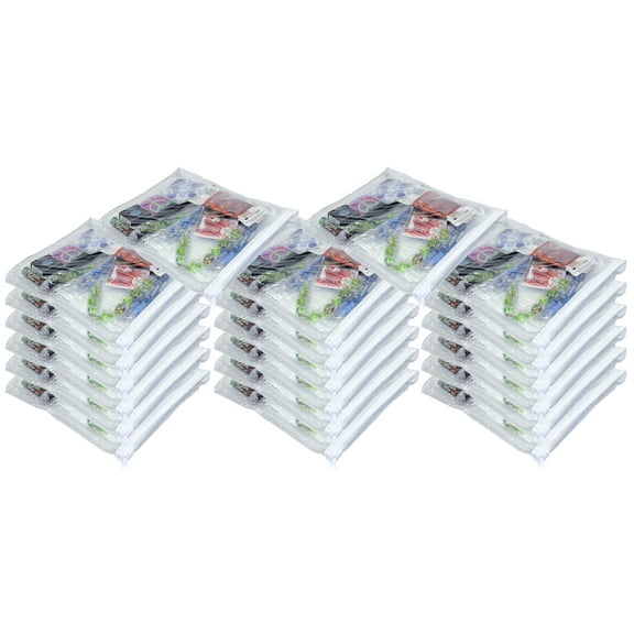 20-Pack Heavy Duty Vinyl Zippered See-Through Storage Bags (Clear) (9" x 11" x 1") for Jewelry, Shirts, Cosmetics, Arts & Crafts Supplies and Much More! 0.4 Gallon