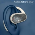 thumbnail image 6 of Viflosae Wireless Bluetooth Earphones 5.3 Intelligent Digital Display Business High-end Earphones Electronics Gadgets Today, 6 of 8