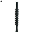 thumbnail image 2 of Gear Massage Roller Stick Deep Tissue Relaxation Fitness Muscle Sore Relief Physical Therapy Fascia Roller Massager Shaft Plastic Rolling Pin-Black,A, 2 of 8