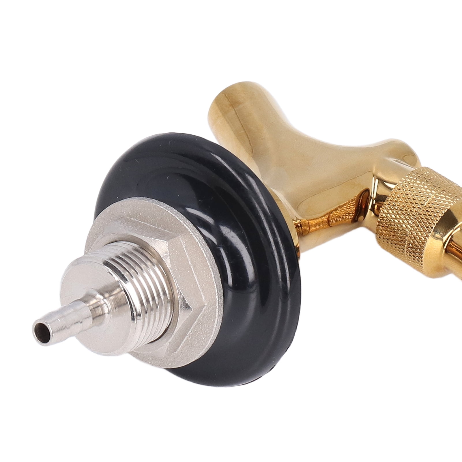 Beer Faucet Stainless Steel Brass Non Adjustable Beer Keg Tap for Bars Restaurants Hotels