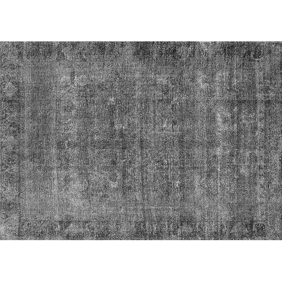 Ahgly Company Indoor Rectangle Oriental Gray Industrial Area Rugs, 6' x 9'