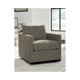 thumbnail image 2 of Signature Design by Ashley Grona Modern Textured Swivel Accent Chair, Brown, 2 of 6