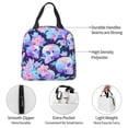 thumbnail image 4 of Honeii pinkk flower crystal Skull Print Lunch Bag Women, Lunch Box Lunch Bag for Women Adult Men, Small Leakproof Cute Lunch Tote Large Capacity Reusable, 4 of 8