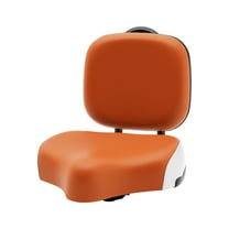 Tricycle Seat, Height Adjustable Bike Seat with Backrest Extra Wide Tricycle Saddle Seat ,Comfortable Oversize Exercise Bike Seat Cushion Replacement(Brown)