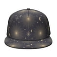 thumbnail image 2 of Gothic Explorer Hat – Mystical Flat Visor Baseball Cap, Trendy for Street Fashion, 2 of 8