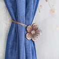 thumbnail image 6 of SPRING PARK Vintage Magnetic Curtain Tieback, Resin Flower Curtain Drapery Holdback Window Curtain Decorative Buckle Holder for Home Cafe Balcony, 6 of 7
