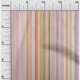 thumbnail image 2 of oneOone Rayon Multicolor Fabric Stripes Sewing Material Print Fabric By The Yard 56 Inch Wide, 2 of 4