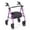 purple, variant on Hendoct 2-in-1 Rollator Walker with Seat (Purple), 8-Inch Large Wheels & Versatile Braking System, Adjustable Height