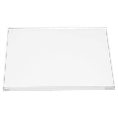 

WHAMVOX Tempered Glass Clear Sheet Board DIY Craft Leather Grinding Scraping Plate Cutting Pad
