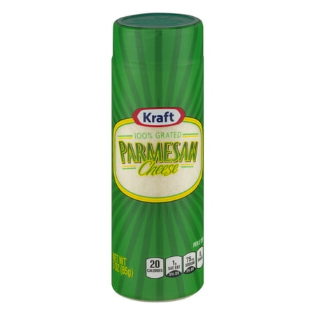 Kraft Grated Parmesan Cheese, 3 Oz