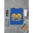 thumbnail image 3 of You Decide - Dual Mood Emoji Retro Graphic Men's T-shirt, 3 of 4