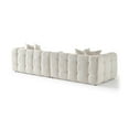 thumbnail image 6 of Phoenix Mid Century Modern Living Room Modular Sofa in Ivory Chenille, 6 of 7