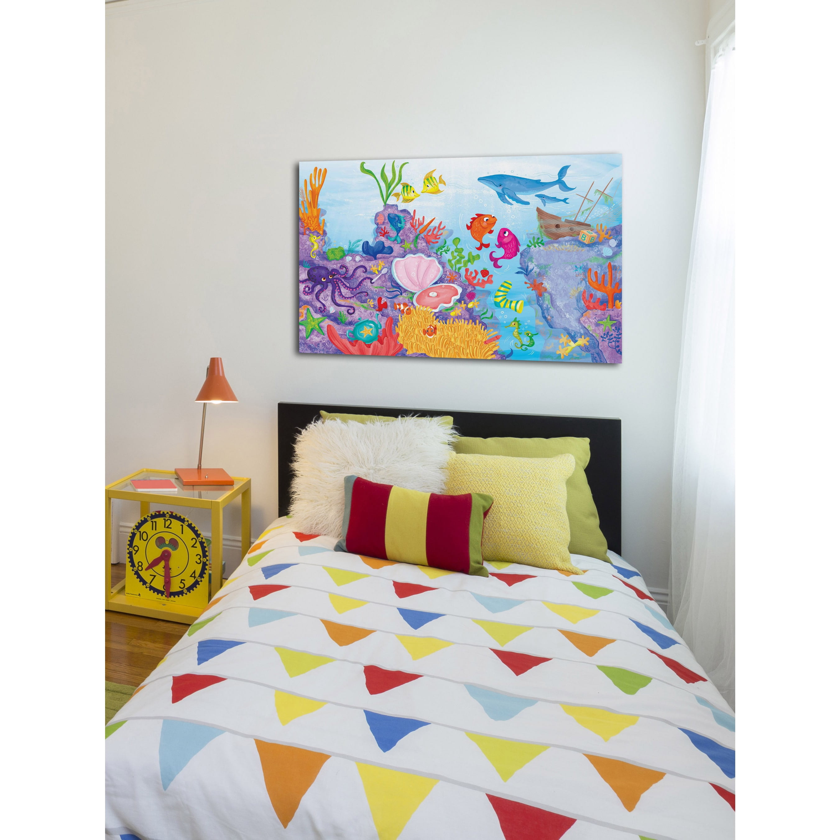 Marmont Hill "Coral Reef" by Curtis Painting Print on Canvas