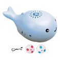 thumbnail image 1 of Stylish Whale Shape Floating Cats Toy Round Electric Moving Round for Cats Convenient for Indoor Fun and Exercise, 1 of 5