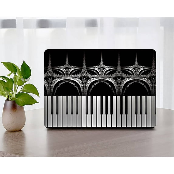 KSK KAISHEK Hard Case Compatible with MacBook Air 13.6 Inch with Touch ID Type C + Black Keyboard Cover Model: A2681 (Creative B 41)