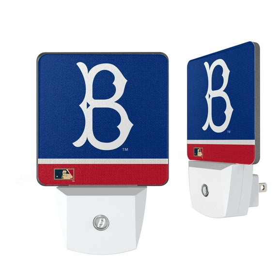 Brooklyn Dodgers Stripe Design Nightlight 2-Pack