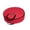 L-Red, variant on Extra Large Christmas Wreath Storage Bag – Thick PVC Dust-Proof Protection – Dual Zipper Closure – Reinforced Carrying Handles with Label Pocket