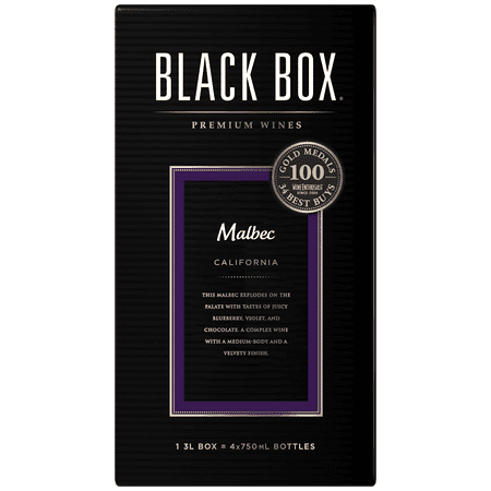 Black Box Malbec Red Wine, 3L Box