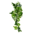 Artificial Reptile Plants Lifelike Plastic Plant Hanging Leaves