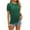 Green tops Women, variant on HAPIMO Women's Trendy Loose Tops Dressy Tunic Summer Tees Square Neck Pullover for Teen Girls Solid Color Printed Short Sleeve Elegant Casual Relaxed Blouses Black XL