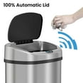 thumbnail image 3 of SensorCan 49 Liter Stainless Steel Automatic Sensor Trash Can, 3 of 7