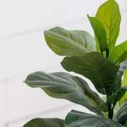 A&B Home 35 Artificial Fiddle Leaf Tree with Planter