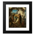 thumbnail image 2 of Henri Lehmann 12x13 Black Modern Framed Museum Art Print Titled - A Scene from the Story of Tobit (ca. 1834-82), 2 of 5