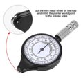 thumbnail image 2 of Map Measurer - Plastic Map Measuring Instrument Mini Portable Distance Calculator Surveying Tool, 2 of 5