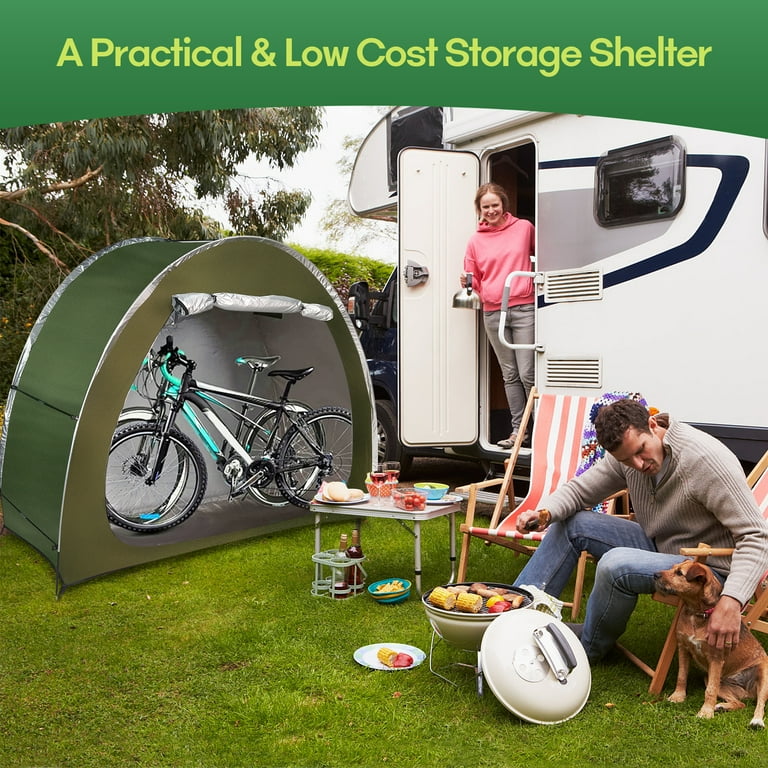 Poloma Outdoor Waterproof Bike Shelter Tent: Portable, UV