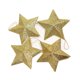 thumbnail image 1 of Decoración navideña Estrella brillante navideña colgante dorado 4 piezas 10 cm material plástico ANGGREK  Otros, 1 of 8