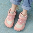 thumbnail image 7 of Stepedia Barefoot Hiking Boots for Kids Boys Girls Outdoor Athletic Wide Hiking Shoes for Trekking Trails Climbing Walking, Pink, 7 of 7