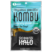 Ocean's Halo Organic Pacific Kombu Seaweed, Great for Miso Soup, Shelf-Stable, 1.76 Ounces