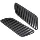 thumbnail image 4 of Car Front Grill Hood Cover, Carbon Fiber Bonnet Grill Air Outlet Vent Cover Trim For- E90 E91 E92 F, 4 of 5