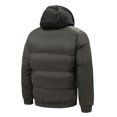 thumbnail image 4 of Brondbend Men's Coat Jacket for Men Hooded Long Sleeved Zipper Pocket Outerwear Solid Color Comfy Jacket Loose Fit Going out Tops Army Green, 4 of 4