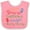 Pink and White, variant on Inktastic Cowgirl Like Mommy Girls Baby Bib