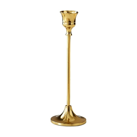 Aihimol Candle Holders Candlestick Thicker Metal Candle Sticks Set for Wedding Christmas Party Dining Table Table Centerpiece Decor