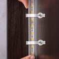 thumbnail image 3 of 200 Pieces Led Strip Lights Clips Light Mounting Clips One Side Led Light Clips with Screws for 10 mm Wide Waterproof LED Strip Lights, 3 of 7