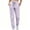 Purple, variant on Hurxie Sweatpants for Women, Fleece Cinch Bottom Joggers, Cozy Lounge Pants